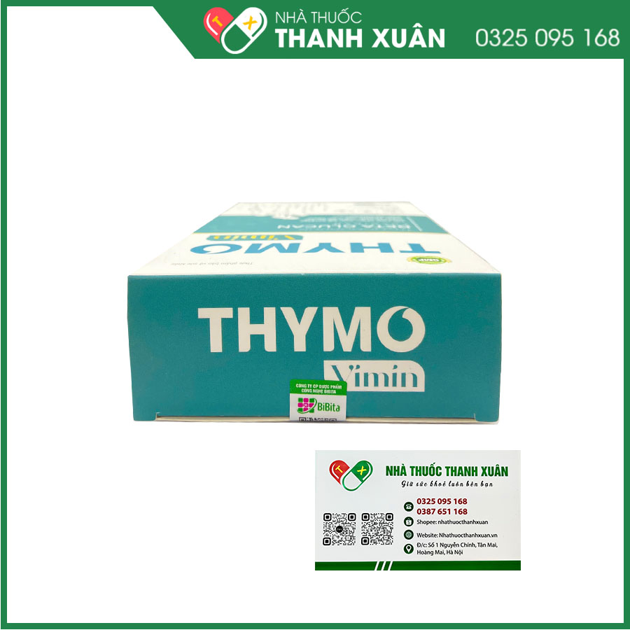 Thymo Vimin - Hỗ trợ tăng sức đề kháng cho cơ thể